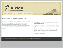 Tablet Screenshot of aikikai-bielefeld.de